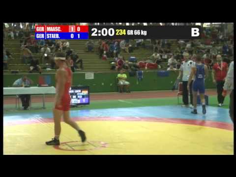 Grand Prix of Germany #66kg GR # Mathias Maasch GER- Frank Stäbler GER