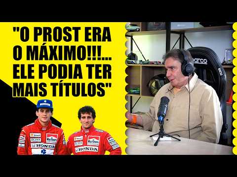 Regi DESMISTIFICA imagem de PROST: Rival foi "SIMPLESMENTE SENNA", Alain é "SUBESTIMADO"