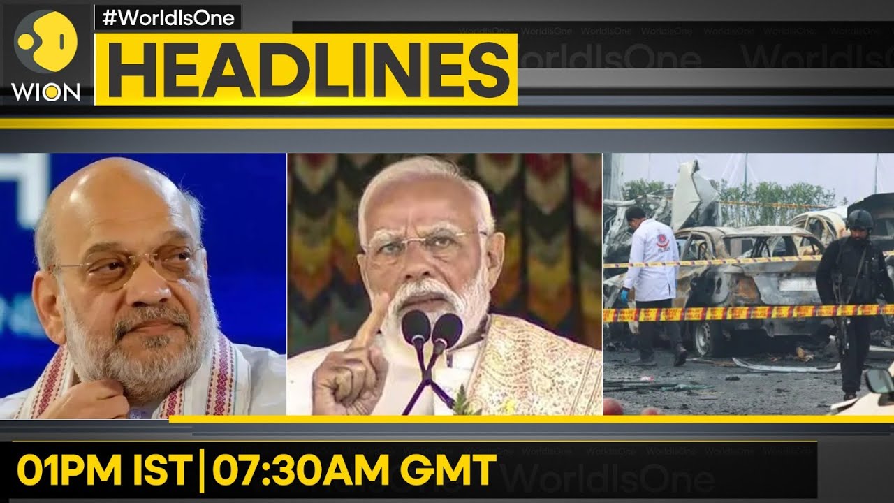 Delhi Blast: PM Modi Vows Justice After Delhi Blast | Shah Conducts High-Level Security Meet | WION