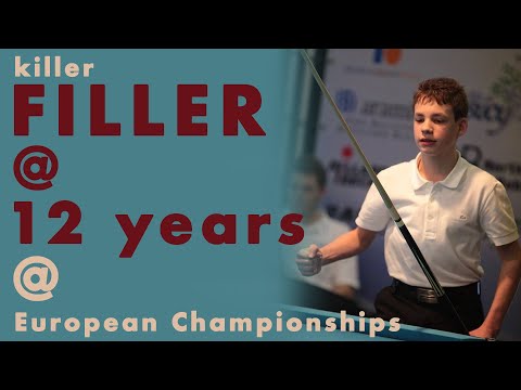 JOSHUA FILLER at 12 Years OLD! | 14.1 RARE FOOTAGE at the EUROPEAN Championships