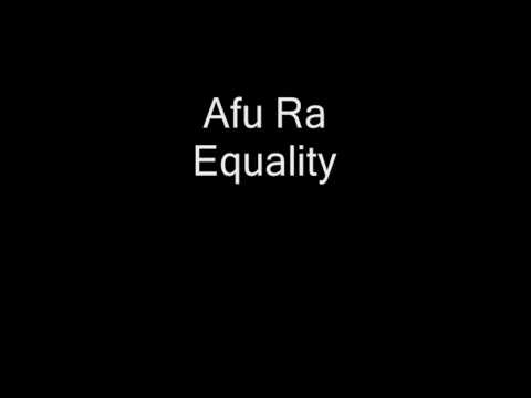 Afu-Ra - Equality