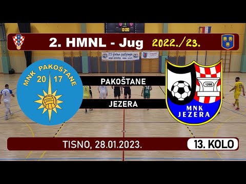 2. HMNL Jug: PAKOŠTANE - JEZERA  3:3, 28.01.2023.