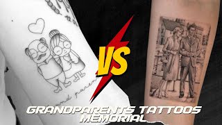 60+ Grandparents Tattoos Memorial You Need To See!