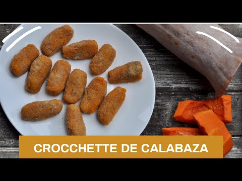 Crocchette de calabaza y patata