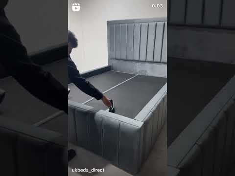 Sonic Panel Bed Frame.                                     #bedroom #bed #mybedroom #furniture