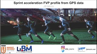 Spreadsheet to compute sprint acceleration FVP profile from GPS time-speed data