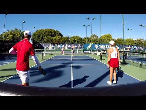 2022 PPA Takeya Showcase Mixed Pro Ben Johns Catherine Parenteau Brooke Buckner Anderson Scarpa