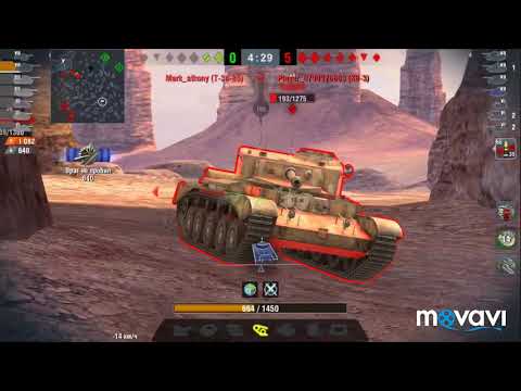 Wot Blitz Tiger (P) 1 vs 5!!! 7 frags! Kolobanov