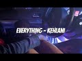 Everything - Kehlani (Sped up Tiktok audio)