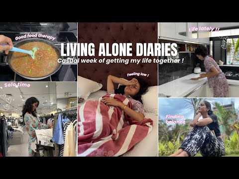 Living Alone Diaries 💕| Week of getting my life together, finding balance, solo time & life lately!