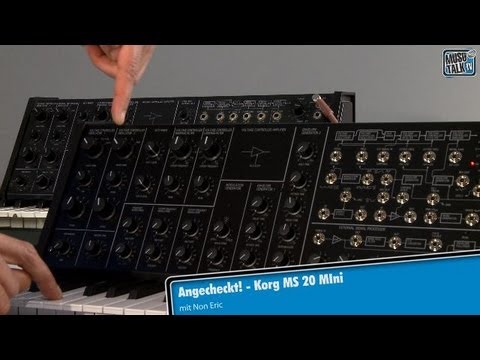 Test - Korg MS 20 Mini - deutsch