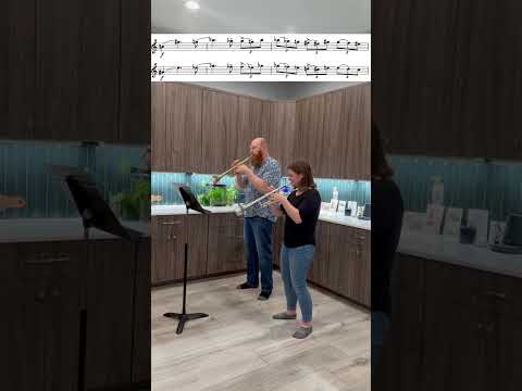 Petr Eben - Duet for two trumpets III. Tempo di Valse 🎺Preston Bailey & Grace O’Connell