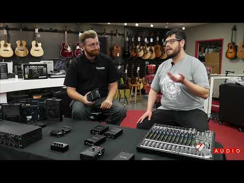 Демонстрация директ-бокса Mackie MDB-USB