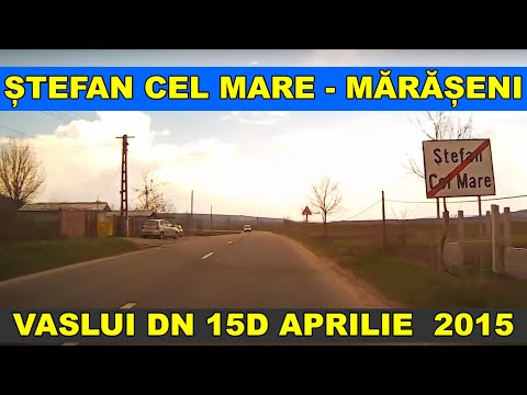 Stefan cel Mare - Maraseni ( jud Vaslui ) imagini video apr. 2015