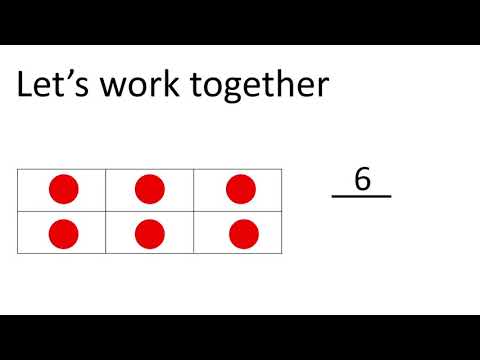 Math Activity: Subitizing with Mr. Luis