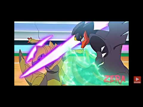 Haxorus vs mega garchomp AMV