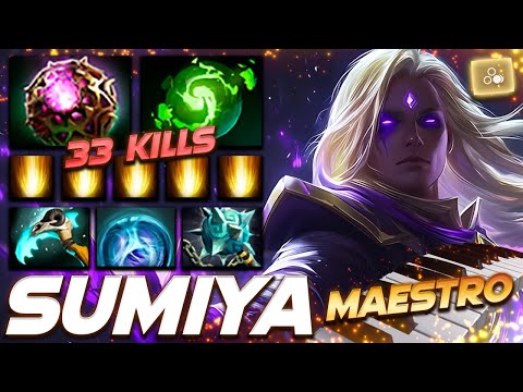 SumiYa Invoker 33 KILLS Maestro - Dota 2 Pro Gameplay [Watch & Learn]