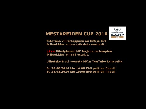 Mestareiden Cup 27-28.08 E06 finaali TPS- ÅIF