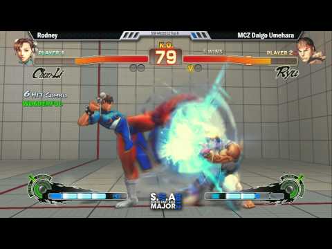 Team Madcatz Daigo (Ryu) vs Rodney BaoFeng (Chun) - SEA Major 2012 Top 8 SSF4 AE