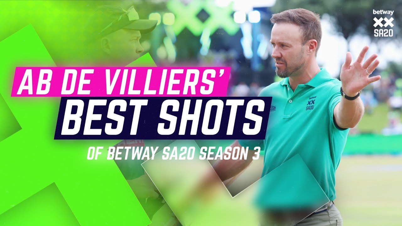 AB de Villiers selects his best Season 3 shots