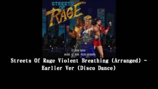Streets of Rage Violent Breathing Arranged - (Deejay Verstyle Disco Dance Mix)