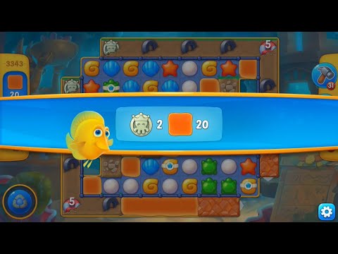 Fishdom Level 3343. HD Quality