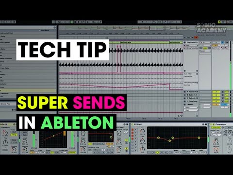 Tech Tip - Super Sends in Ableton with Spektre