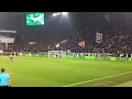 Ferencváros - Rangers 2-1, 2025 - Green Monsters szurkolás