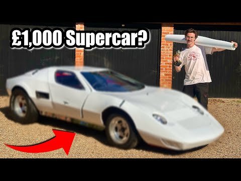 I Turned My £1,000 Abandoned Supercar Into an 80s Icon