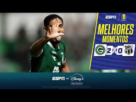 Gols e melhores lances de Goiás x Ceará
