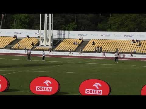 300m kobiet bieg 3 - Poznań 20240428
