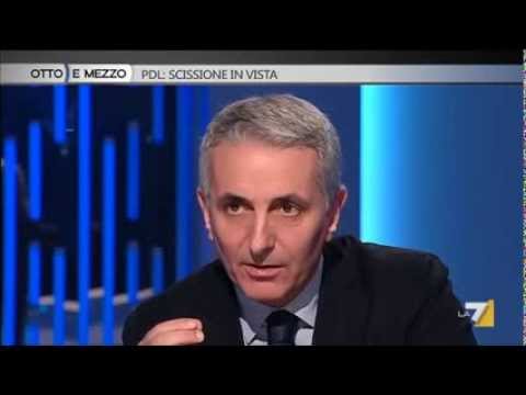 Il Ministro Gaetano Quagliariello ospite a "Otto e mezzo" su La7