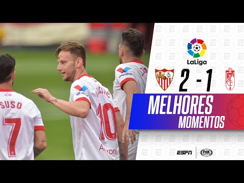 SEVILLA VENCE GRANADA EM JOGO COM FINAL MALUCO; VEJA MELHORES MOMENTOS EM LALIGA