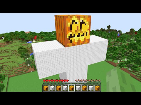 1000 BLOKTAN GOLEM OLUŞTURURSANIZ NE OLUR 😱 - Minecraft