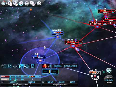 Let's Learn Endless Space: Disharmony - United Empire - Episode 2 - Initial Colonization & Defense