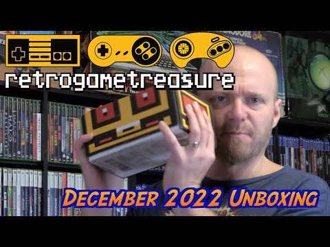 Retro Game Treasure - December 2022 Unboxing
