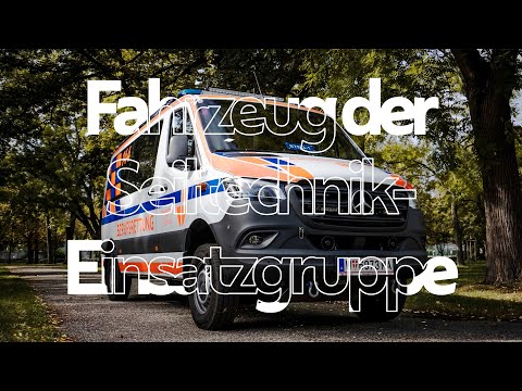 Fahrzeug unserer Seiltechnik-Einsatzgruppe
