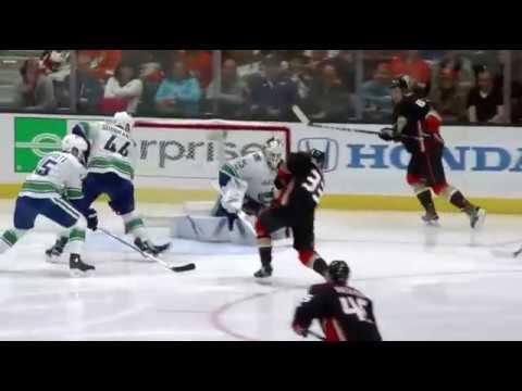 Jakob Silfverberg 1st Goal vs VAN November 9, 2017