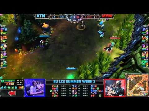 League of Legends - Eu Lcs Summer Split - ATN vs MYM (week 2 - 2013)