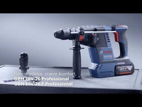 Bosch GBH 18V-26F Professional Batteridrevet borehammer med SDS plus