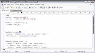 Beginner PHP Tutorial - 125 - Creating a Database Hit Counter Part 3