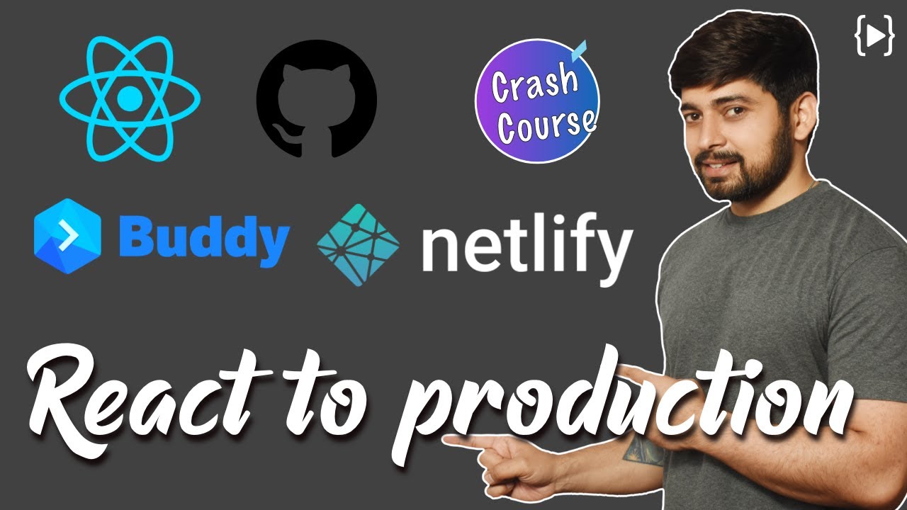 How to deploy a react application to production - step by step process | Crash Course
