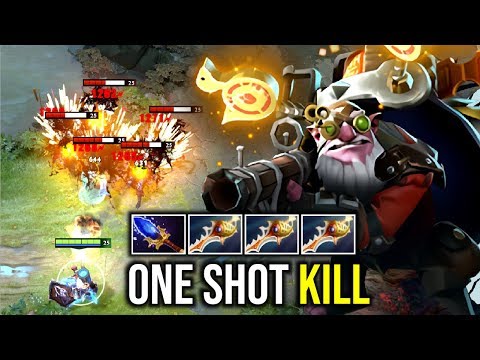 ONE SHOT KILL..!! Epic Comeback 3x Divine Rapier Sniper by Matumbaman 7.21d | Dota 2