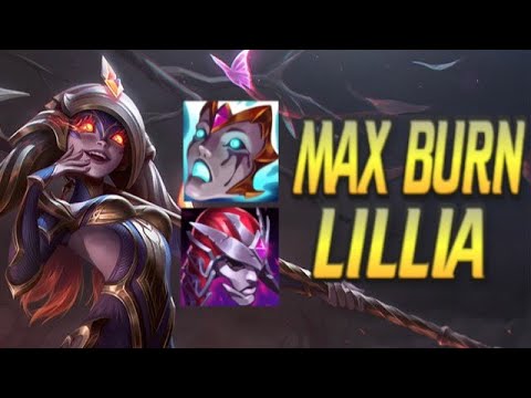 FULL Burn Items on Lillia CARRIES Toxic Team Mates! (Diamond Jungle Gameplay)
