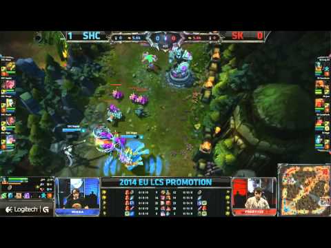 [EU LCS Spring Promo 2014] - SK vs SHC G2