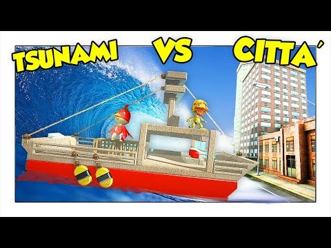 TSUNAMI DISTRUGGE TUTTA LA CITTÀ! SOPRAVVIVIAMO AL DISASTRO! - LittleBigPlanet 3 ITA
