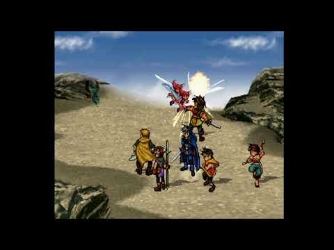 Suikoden II - 75 Mt Rakutei #1 Save Kent 2, Turtle 3, Dragon 2, Unicorn 2
