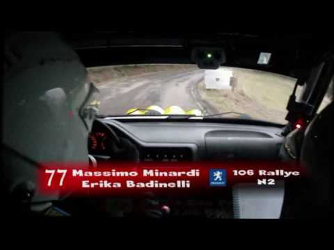 Cameracar Rally Appennino Reggiano 2016 Minardi-Badinelli 106 N2 - PS4