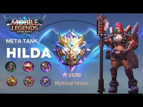 Hilda Tank Build: How To Dominate #Mlbb #mobilelegends
