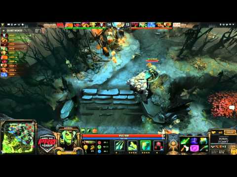 Invasion vs 5eva Game 2 - joinDOTA MLG Pro League Season 2 - @Durkadota @Scantzor
